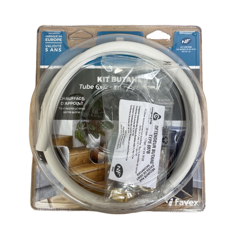 KIT 6x12 1M BUT. CHAUF.D'APP.