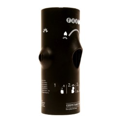 Cache noir du Nouveau brûleur - Profi