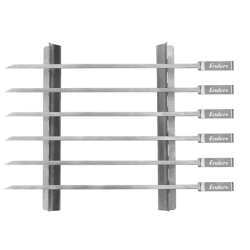 Set 6 Brochettes avec support