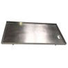 Plaque Inox dimenssion 683 X 356 mm - Lola 3 Feux
