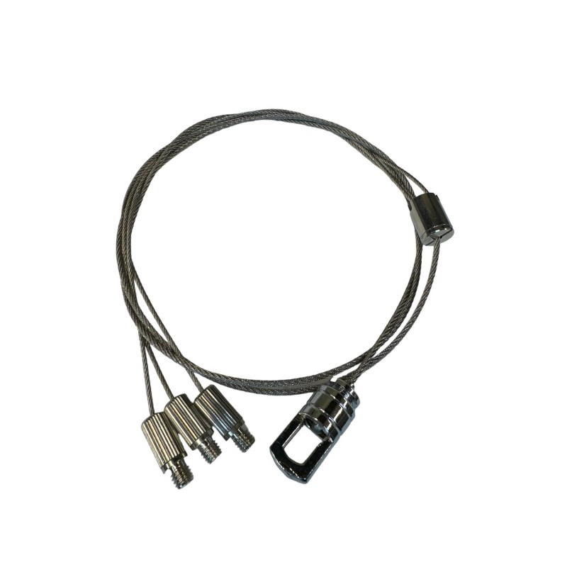 Câble acier ajustable