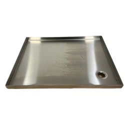 Plaque Inox - Cadix 2 Feux