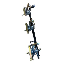 Rampe de gaz - Emma Gun Metal 3 Feux + 1