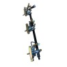 Rampe de gaz - Emma Gun Metal 3 Feux + 1