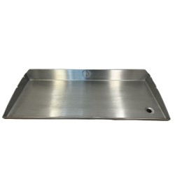 Plaque Inox 4 Feux II - Nouveaux pieds