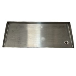 Plaque Inox 4 Feux - Nouveaux pieds