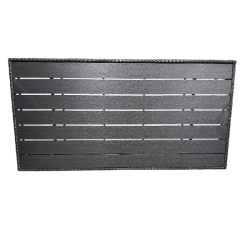 Plateau table - Milos Anthracite