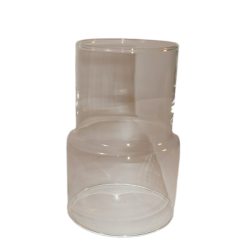 Bague en verre - Flamme LED