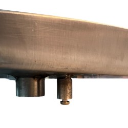 Plaque Inox - Silvia II G 3 Feux